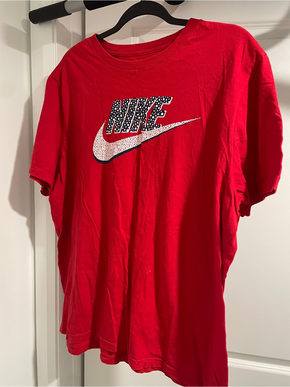 Nike Red Logo T-Shirt